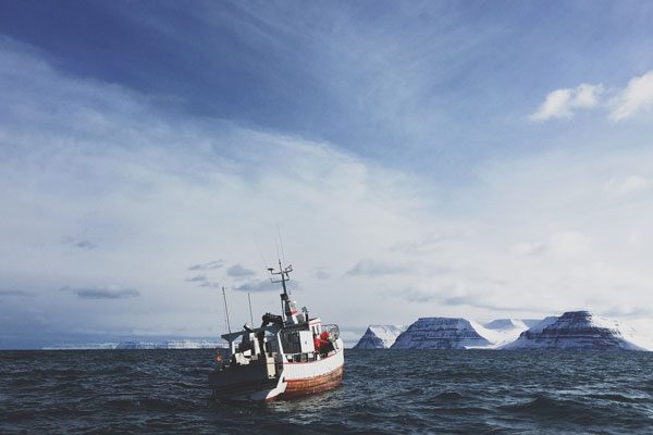 Fishing boat Arctic